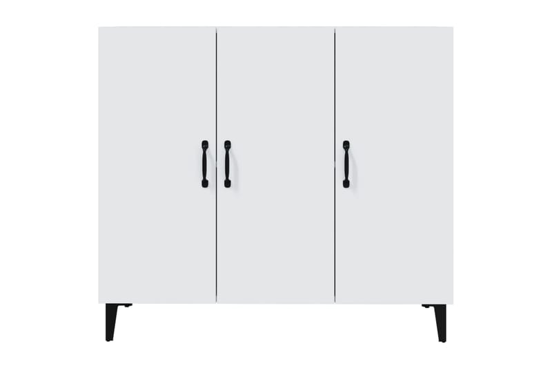 beBasic Skjenk hvit 90x34x80 cm konstruert tre - Hvit - Oppbevaring - Oppbevaringsmøbler - Sideboard & skjenker