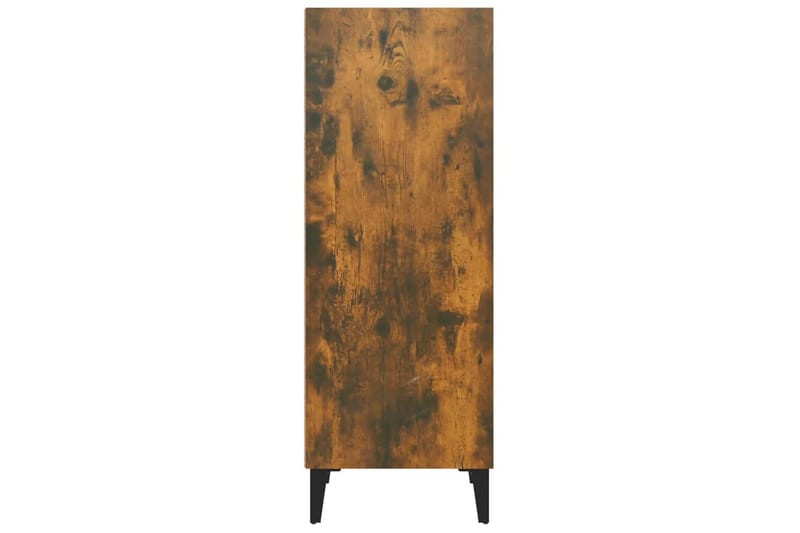 beBasic Skjenk røkt eik 34,5x32,5x90 cm konstruert tre - Brun - Sideboard & skjenker