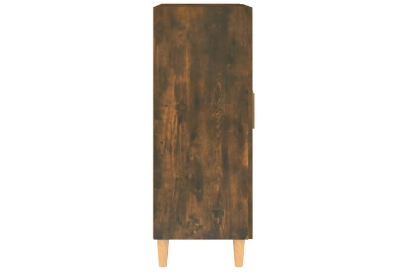 beBasic Skjenk røkt eik 69,5x34x90 cm konstruert tre - Brun - Sideboard & skjenker