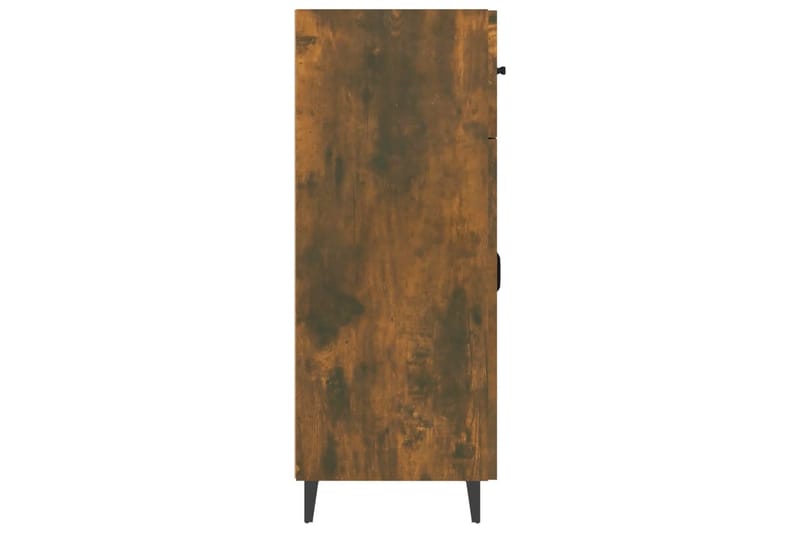 beBasic Skjenk røkt eik 69,5x34x90 cm konstruert tre - Brun - Oppbevaring - Oppbevaringsmøbler - Sideboard & skjenker