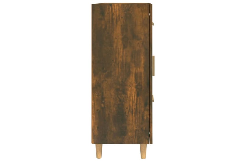 beBasic Skjenk røkt eik 69,5x34x90 cm konstruert tre - Brun - Sideboard & skjenker