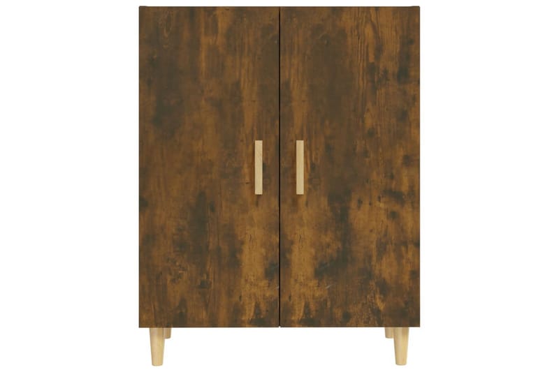 beBasic Skjenk røkt eik 70x34x90 cm konstruert tre - Brun - Sideboard & skjenker