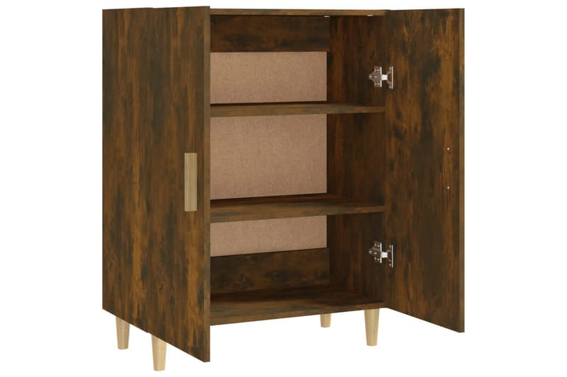 beBasic Skjenk røkt eik 70x34x90 cm konstruert tre - Brun - Oppbevaring - Oppbevaringsmøbler - Sideboard & skjenker