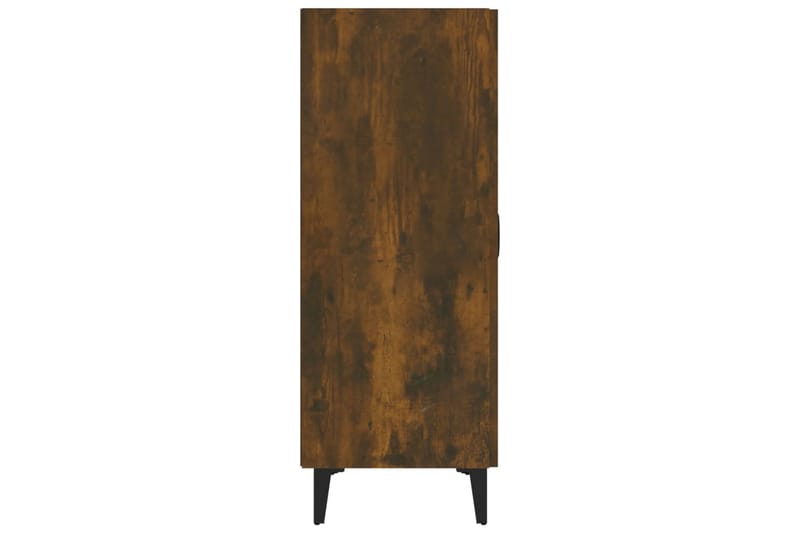 beBasic Skjenk røkt eik 70x34x90 cm konstruert tre - Brun - Sideboard & skjenker