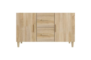 beBasic Skjenk sonoma eik 100x36x60 cm konstruert tre - Brun - Oppbevaring - Oppbevaringsmøbler - Sideboard & skjenker