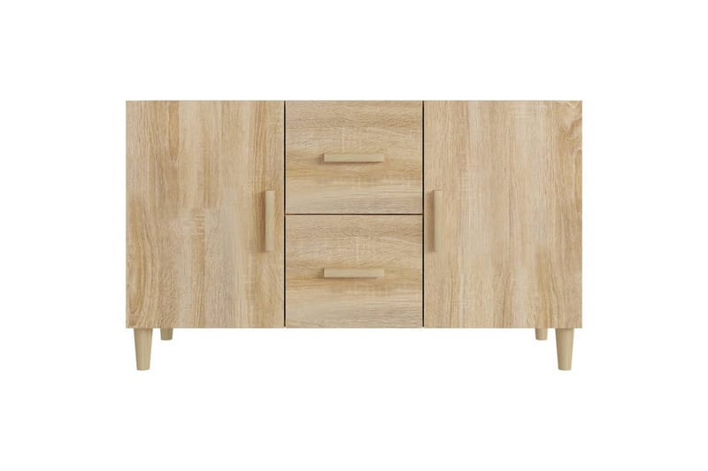 beBasic Skjenk sonoma eik 100x36x60 cm konstruert tre - Brun - Oppbevaring - Oppbevaringsmøbler - Sideboard & skjenker