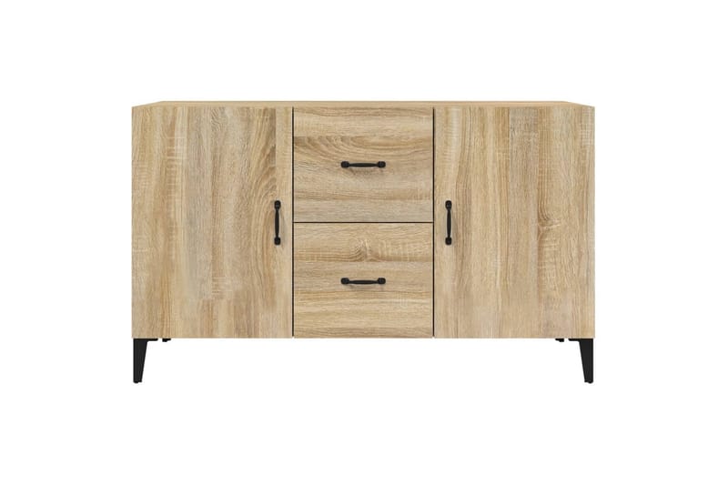 beBasic Skjenk sonoma eik 100x36x60 cm konstruert tre - Brun - Oppbevaring - Oppbevaringsmøbler - Sideboard & skjenker