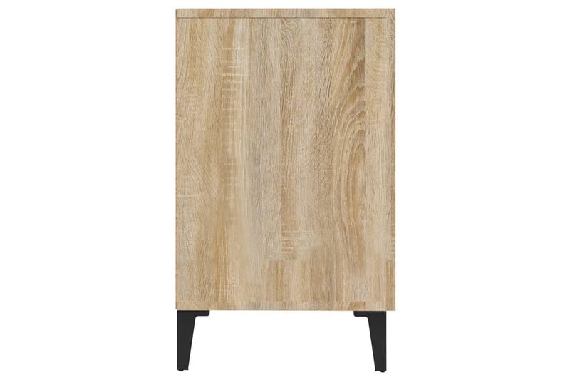 beBasic Skjenk sonoma eik 100x36x60 cm konstruert tre - Brun - Oppbevaring - Oppbevaringsmøbler - Sideboard & skjenker