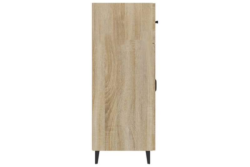 beBasic Skjenk sonoma eik 69,5x34x90 cm konstruert tre - Brun - Oppbevaring - Oppbevaringsmøbler - Sideboard & skjenker