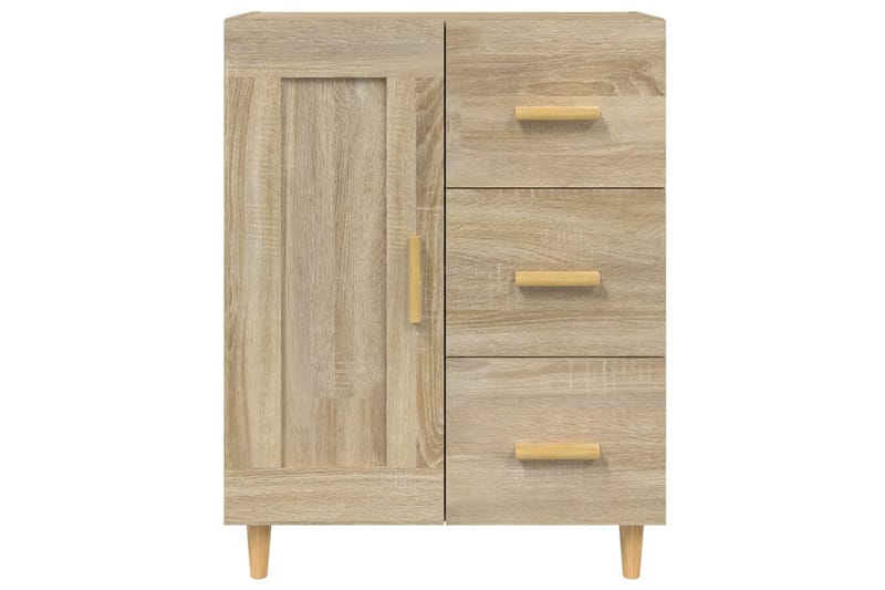 beBasic Skjenk sonoma eik 69,5x34x90 cm konstruert tre - Brun - Oppbevaring - Oppbevaringsmøbler - Sideboard & skjenker