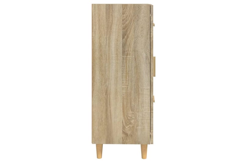 beBasic Skjenk sonoma eik 69,5x34x90 cm konstruert tre - Brun - Oppbevaring - Oppbevaringsmøbler - Sideboard & skjenker