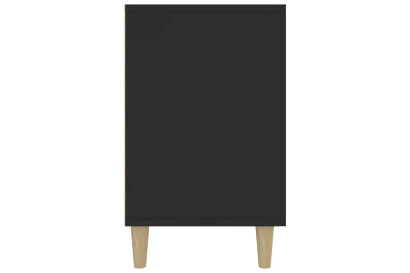 beBasic Skjenk svart 100x36x60 cm konstruert tre - Svart - Oppbevaring - Oppbevaringsmøbler - Sideboard & skjenker