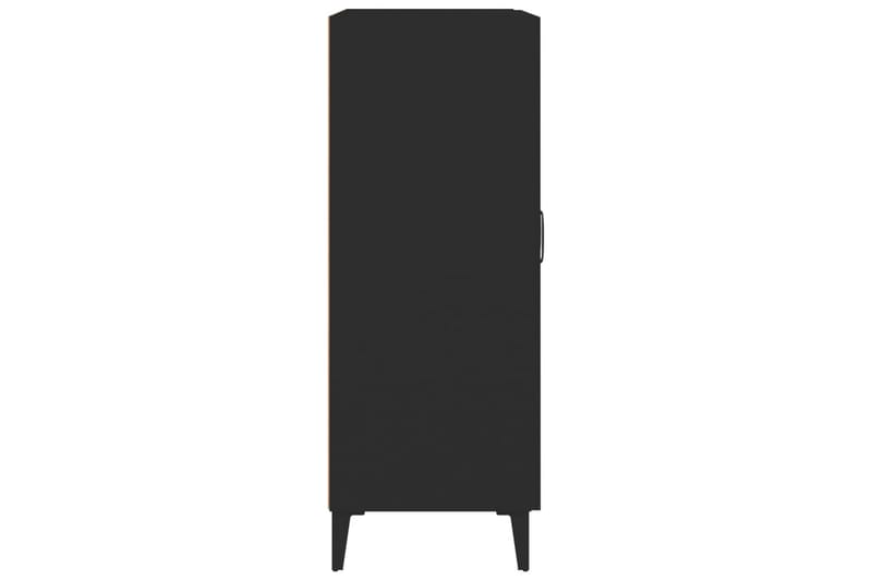 beBasic Skjenk svart 69,5x34x90 cm konstruert tre - Svart - Oppbevaring - Oppbevaringsmøbler - Sideboard & skjenker