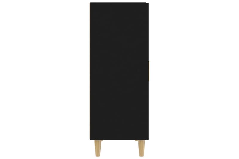 beBasic Skjenk svart 70x34x90 cm konstruert tre - Svart - Oppbevaring - Oppbevaringsmøbler - Sideboard & skjenker