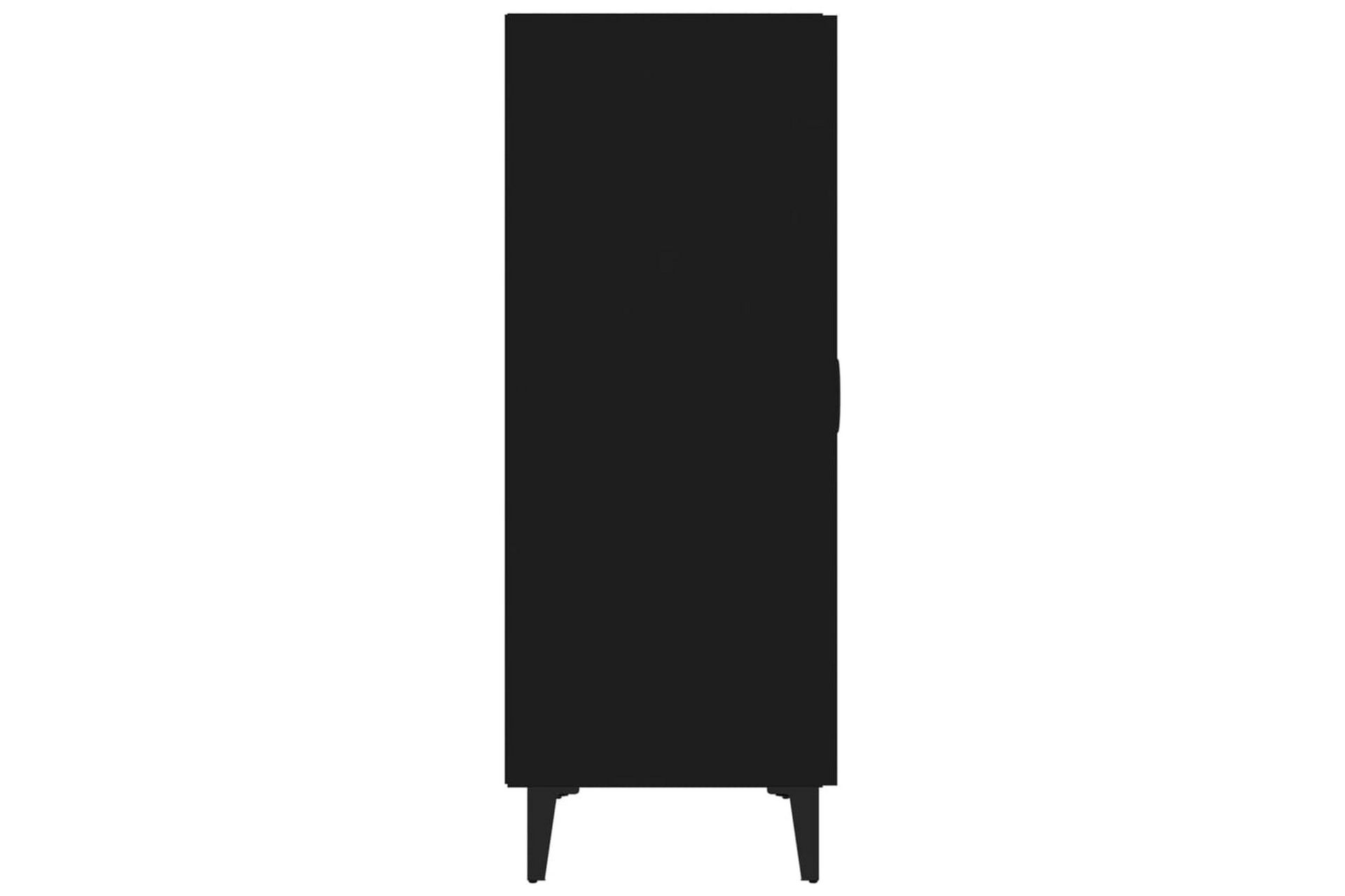beBasic Skjenk svart 70x34x90 cm konstruert tre - Svart - Oppbevaring - Oppbevaringsmøbler - Sideboard & skjenker