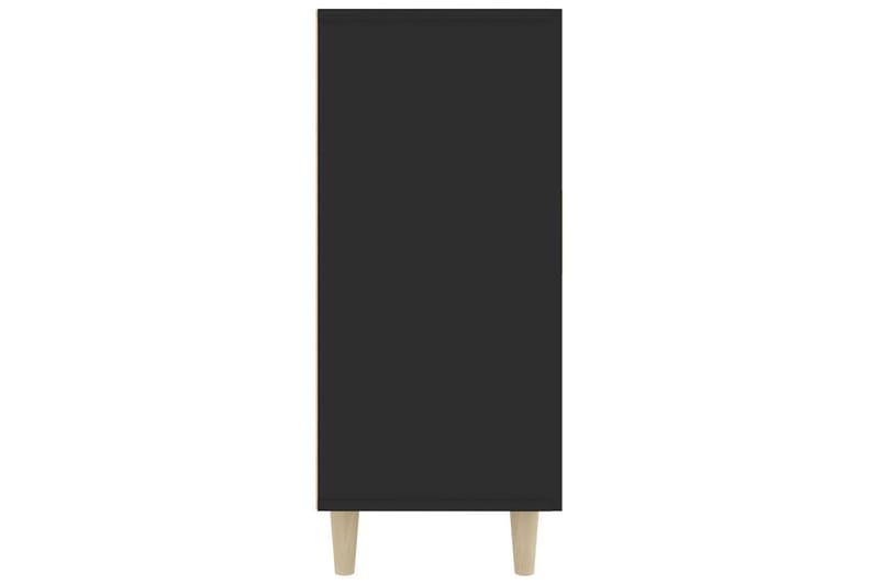beBasic Skjenk svart 90x34x80 cm konstruert tre - Svart - Oppbevaring - Oppbevaringsmøbler - Sideboard & skjenker
