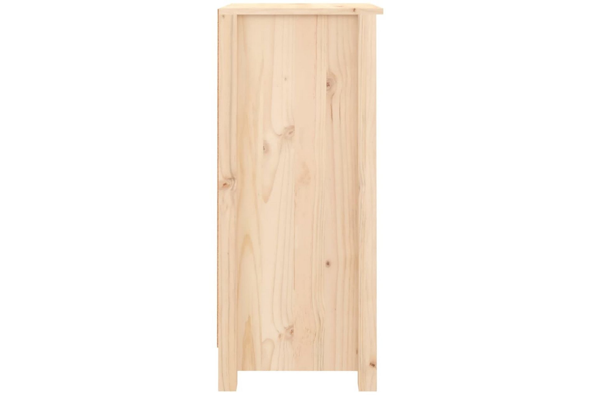 beBasic Skjenker 2 stk 40x35x80 cm heltre furu - Brun - Oppbevaring - Oppbevaringsmøbler - Sideboard & skjenker