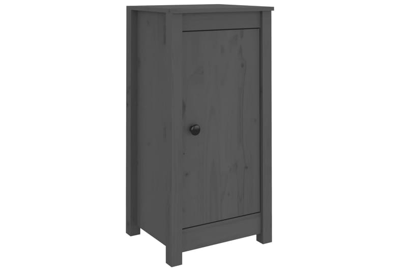 beBasic Skjenker 2 stk grå 40x35x80 cm heltre furu - GrÃ¥ - Oppbevaring - Oppbevaringsmøbler - Sideboard & skjenker