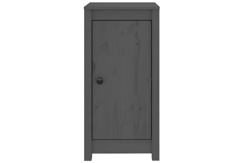beBasic Skjenker 2 stk grå 40x35x80 cm heltre furu - GrÃ¥ - Oppbevaring - Oppbevaringsmøbler - Sideboard & skjenker