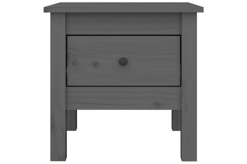 beBasic Skjenker 2 stk grå 40x40x39 cm heltre furu - GrÃ¥ - Sideboard & skjenker