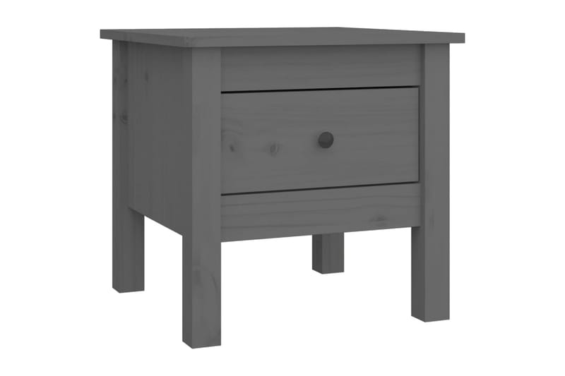 beBasic Skjenker 2 stk grå 40x40x39 cm heltre furu - GrÃ¥ - Oppbevaring - Oppbevaringsmøbler - Sideboard & skjenker