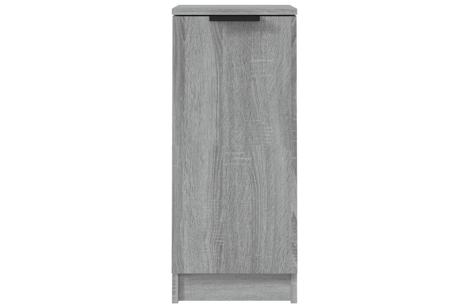 beBasic Skjenker 2 stk grå sonoma 30x30x70 cm konstruert tre - GrÃ¥ - Oppbevaring - Oppbevaringsmøbler - Sideboard & skjenker