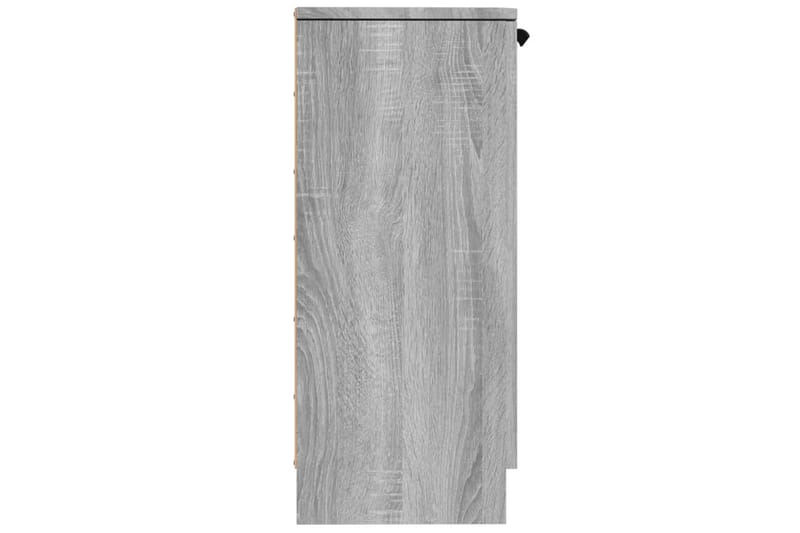 beBasic Skjenker 2 stk grå sonoma 30x30x70 cm konstruert tre - GrÃ¥ - Oppbevaring - Oppbevaringsmøbler - Sideboard & skjenker