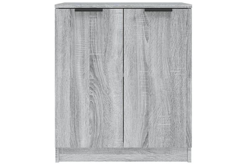beBasic Skjenker 2 stk grå sonoma 60x30x70 cm konstruert tre - GrÃ¥ - Oppbevaring - Oppbevaringsmøbler - Sideboard & skjenker