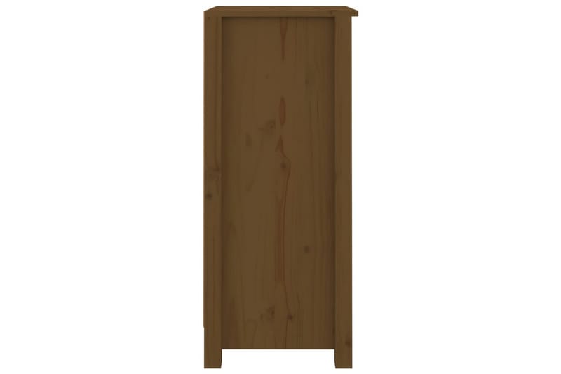 beBasic Skjenker 2 stk honningbrun 40x35x80 heltre furu - Brun - Oppbevaring - Oppbevaringsmøbler - Sideboard & skjenker
