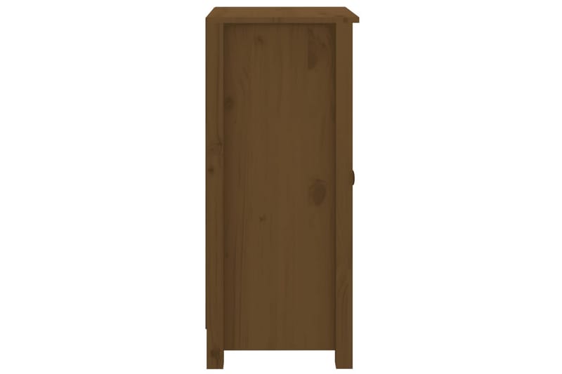beBasic Skjenker 2 stk honningbrun 40x35x80 heltre furu - Brun - Oppbevaring - Oppbevaringsmøbler - Sideboard & skjenker