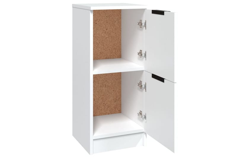 beBasic Skjenker 2 stk hvit 30x30x70 cm konstruert tre - Hvit - Oppbevaring - Oppbevaringsmøbler - Sideboard & skjenker