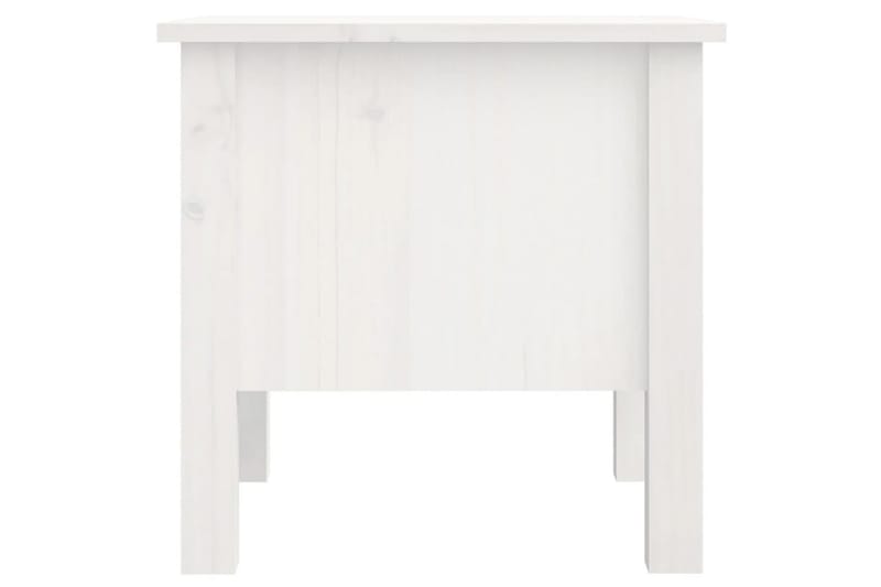 beBasic Skjenker 2 stk hvit 40x40x39 cm heltre furu - Hvit - Oppbevaring - Oppbevaringsmøbler - Sideboard & skjenker