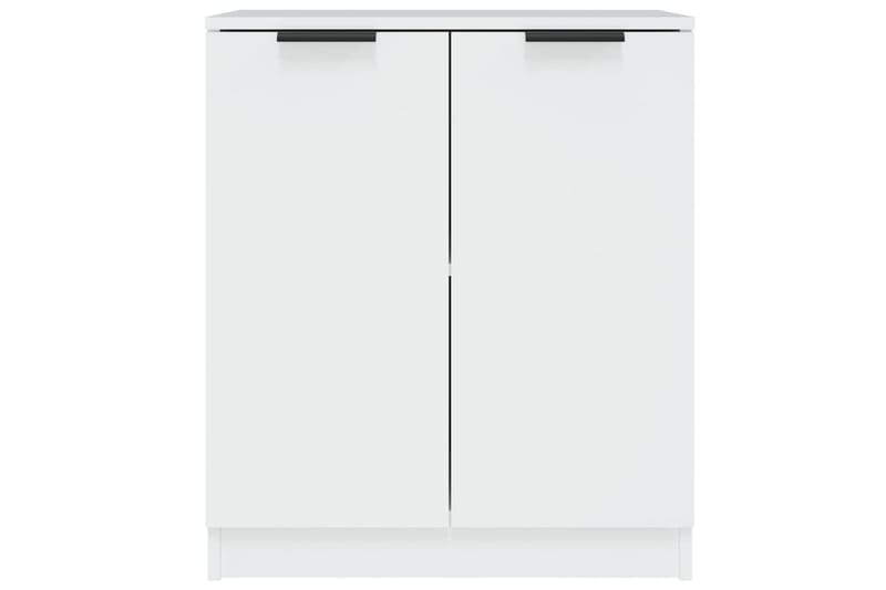 beBasic Skjenker 2 stk hvit 60x30x70 cm konstruert tre - Hvit - Oppbevaring - Oppbevaringsmøbler - Sideboard & skjenker