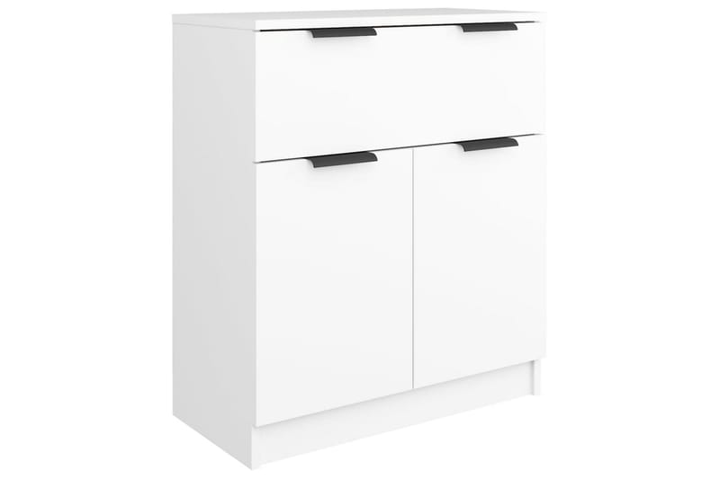 beBasic Skjenker 3 stk hvit konstruert tre - Hvit - Oppbevaring - Oppbevaringsmøbler - Sideboard & skjenker