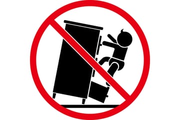 beBasic Skjenker 3 stk røkt eik konstruert tre - Brun - Oppbevaring - Oppbevaringsmøbler - Sideboard & skjenker