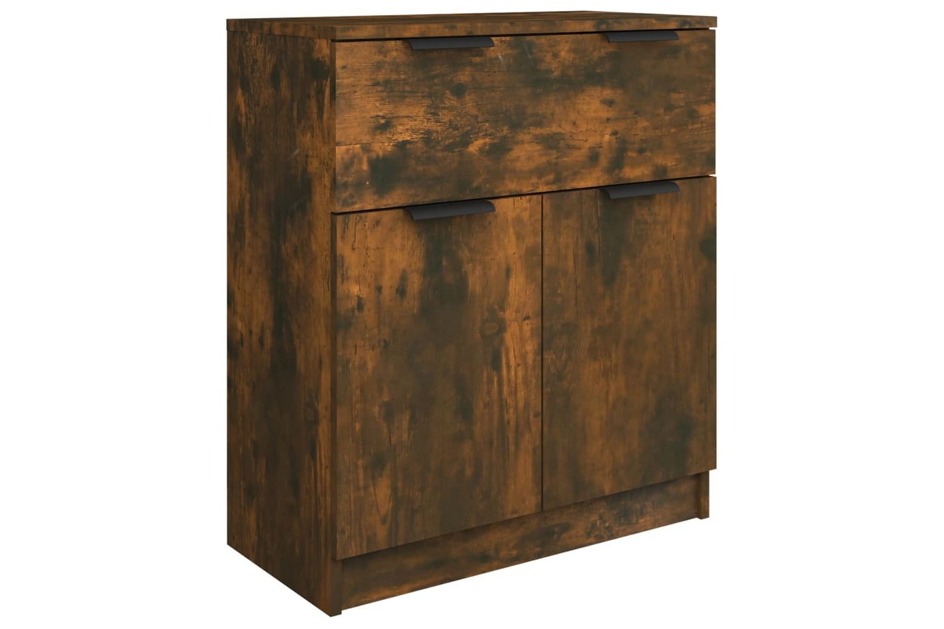 beBasic Skjenker 3 stk røkt eik konstruert tre - Brun - Oppbevaring - Oppbevaringsmøbler - Sideboard & skjenker