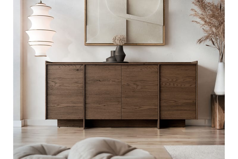 Bellia Skjenk 200x38 cm - Brun - Oppbevaring - Oppbevaringsmøbler - Sideboard & skjenker