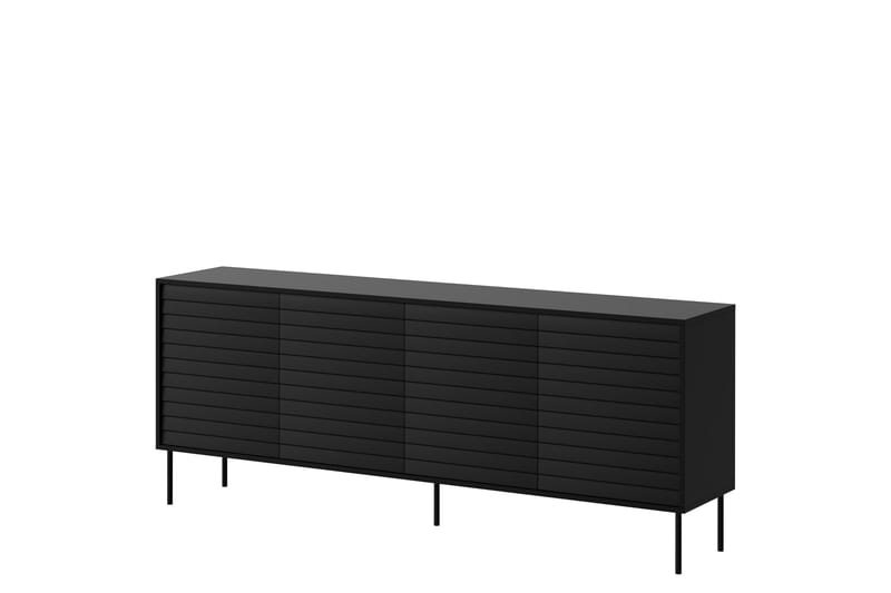 Belonger Kommode 200 cm, Svart