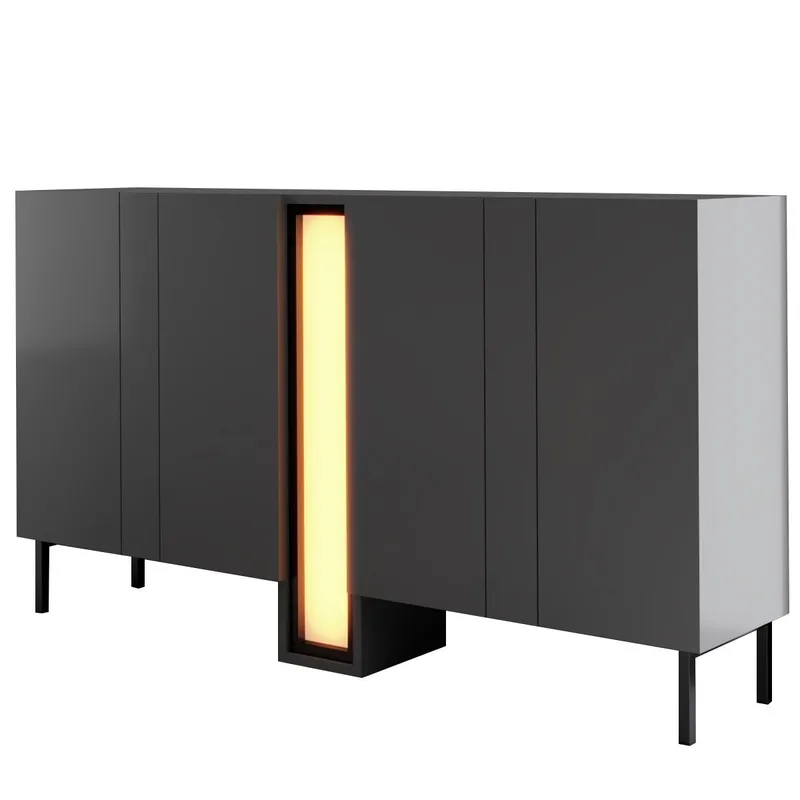 Berriaren Konsollbord 155 cm - Antrasitt - Oppbevaring - Oppbevaringsmøbler - Sideboard & skjenker
