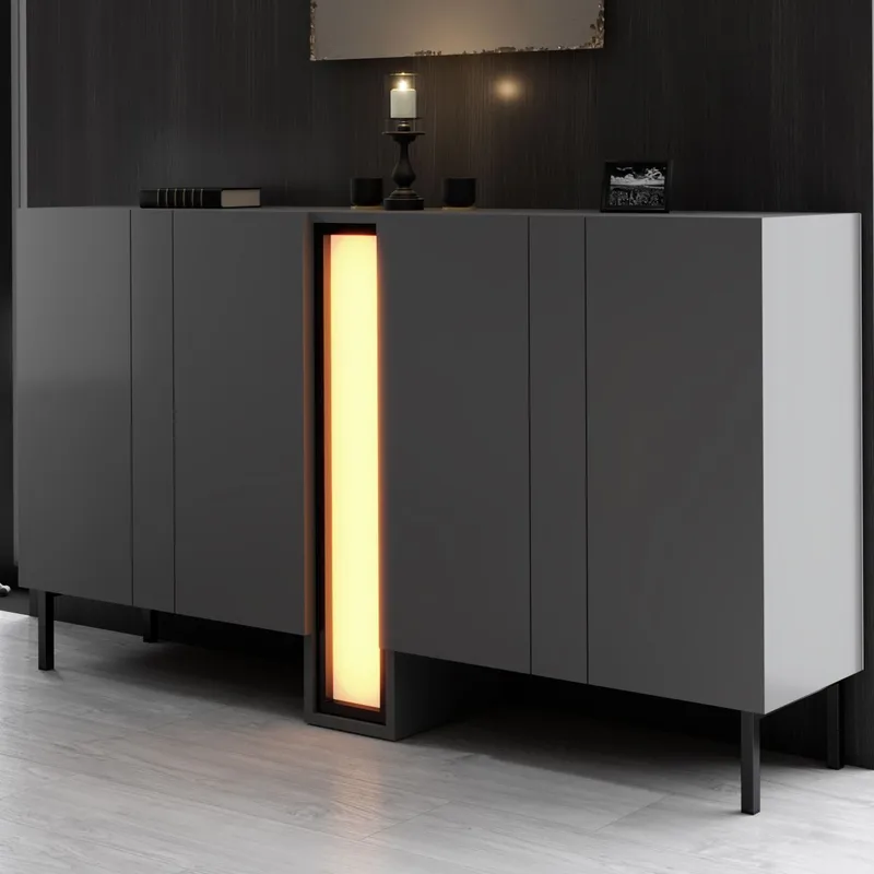 Berriaren Konsollbord 155 cm - Antrasitt - Oppbevaring - Oppbevaringsmøbler - Sideboard & skjenker