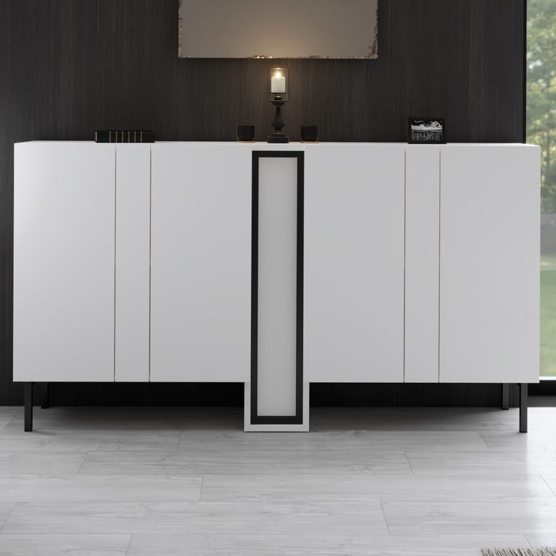 Berriaren Konsollbord 155 cm - Hvit - Oppbevaring - Oppbevaringsmøbler - Sideboard & skjenker