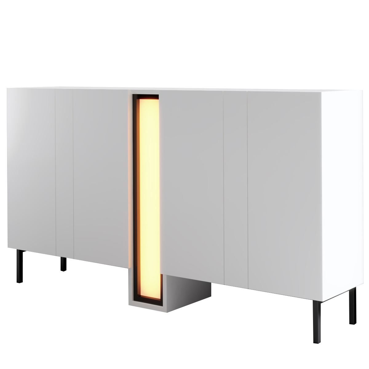 Berriaren Konsollbord 155 cm - Hvit
