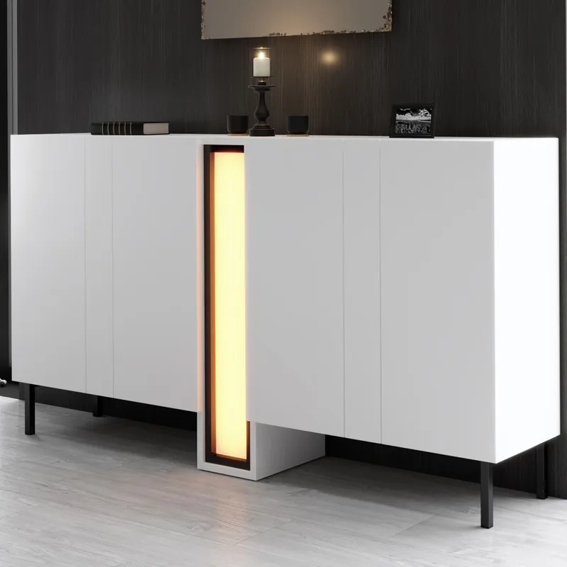 Berriaren Konsollbord 155 cm - Hvit - Oppbevaring - Oppbevaringsmøbler - Sideboard & skjenker