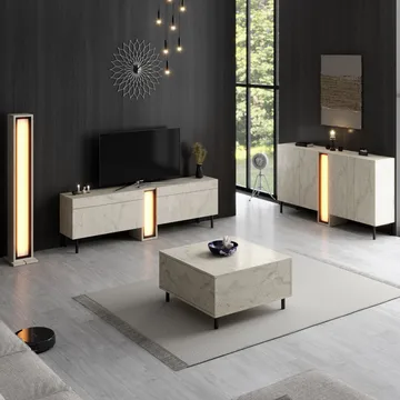 Berriaren Konsollbord 155 cm - Travertin - Oppbevaring - Oppbevaringsmøbler - Sideboard & skjenker