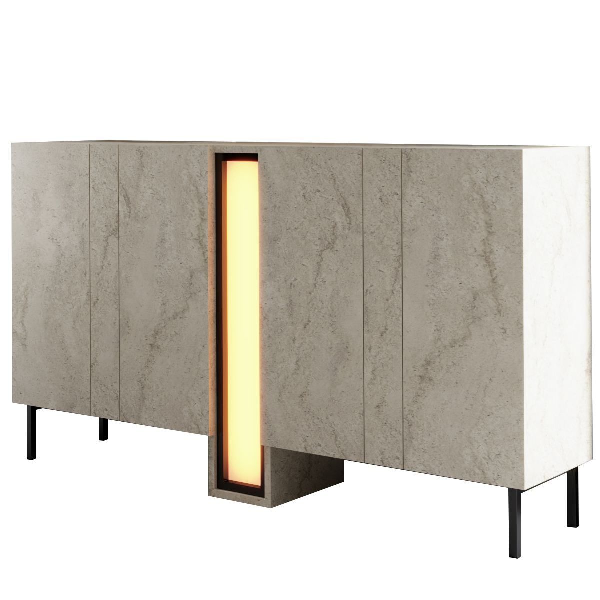 Berriaren Konsollbord 155 cm - Travertin