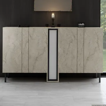 Berriaren Konsollbord 155 cm - Travertin - Oppbevaring - Oppbevaringsmøbler - Sideboard & skjenker