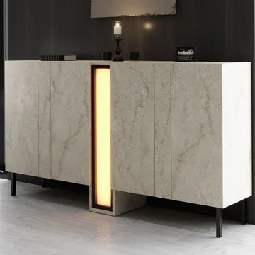 Berriaren Konsollbord 155 cm - Travertin - Oppbevaring - Oppbevaringsmøbler - Sideboard & skjenker