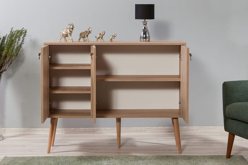 Brokind Skjenk 120 cm - Brun - Oppbevaring - Oppbevaringsmøbler - Sideboard & skjenker