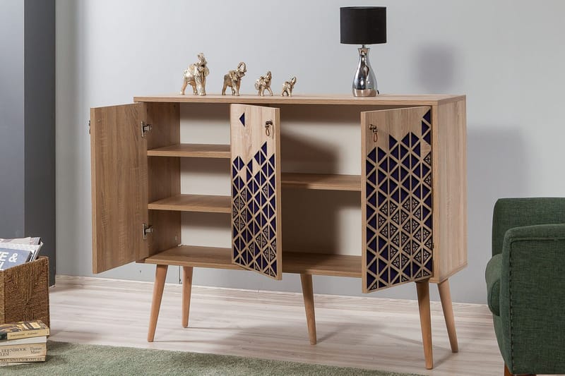 Brokind Skjenk 120 cm - Brun - Oppbevaring - Oppbevaringsmøbler - Sideboard & skjenker