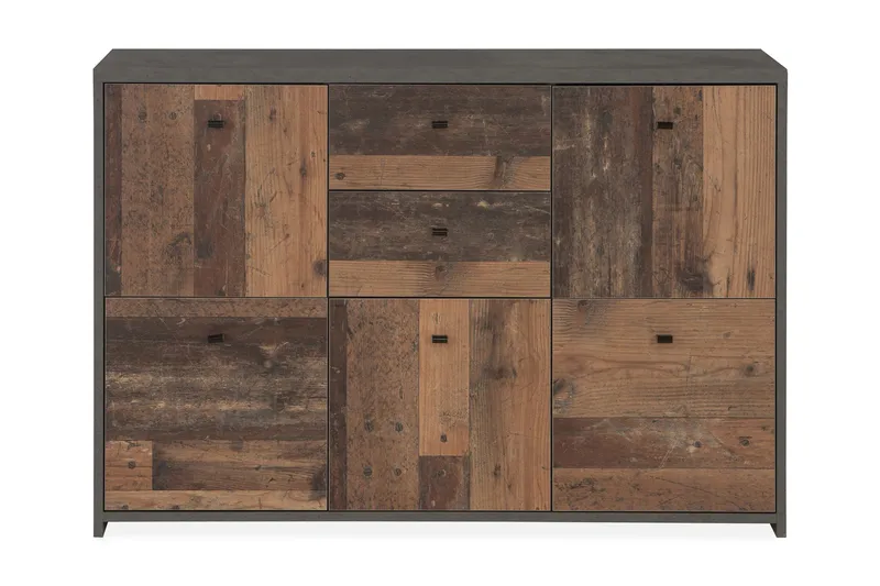 Broxton Sidebord 114 cm - Grå/Brun - Oppbevaring - Oppbevaringsmøbler - Sideboard & skjenker